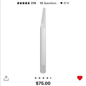 Stacked Skincare demaplaning aluminum handle